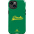 University of Oregon Ducks Logo and Wings iPhone 15 Impact Case